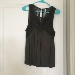 Lace tank top